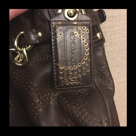 🎯COACH  Madison laser-cut OP art bag - Picture 4 of 6